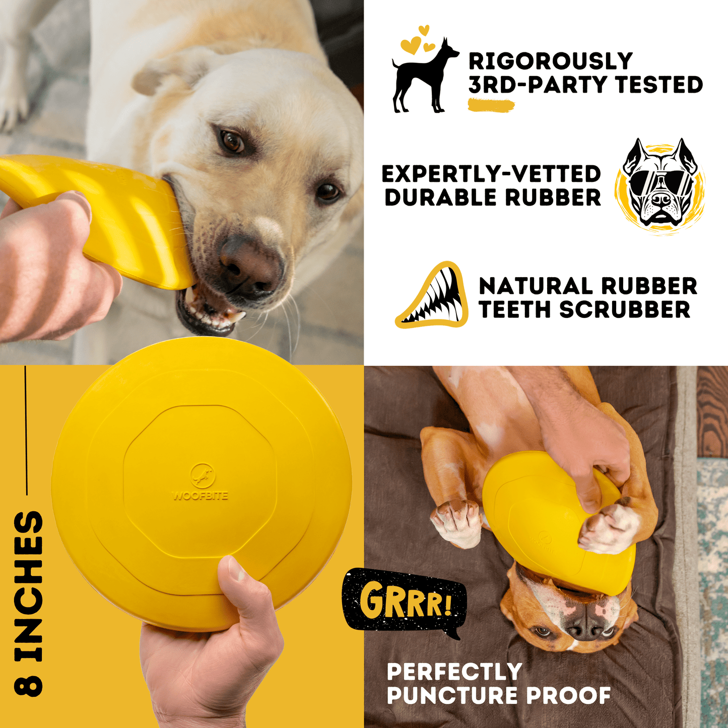 Air Disc Monster K9 Dog Toys