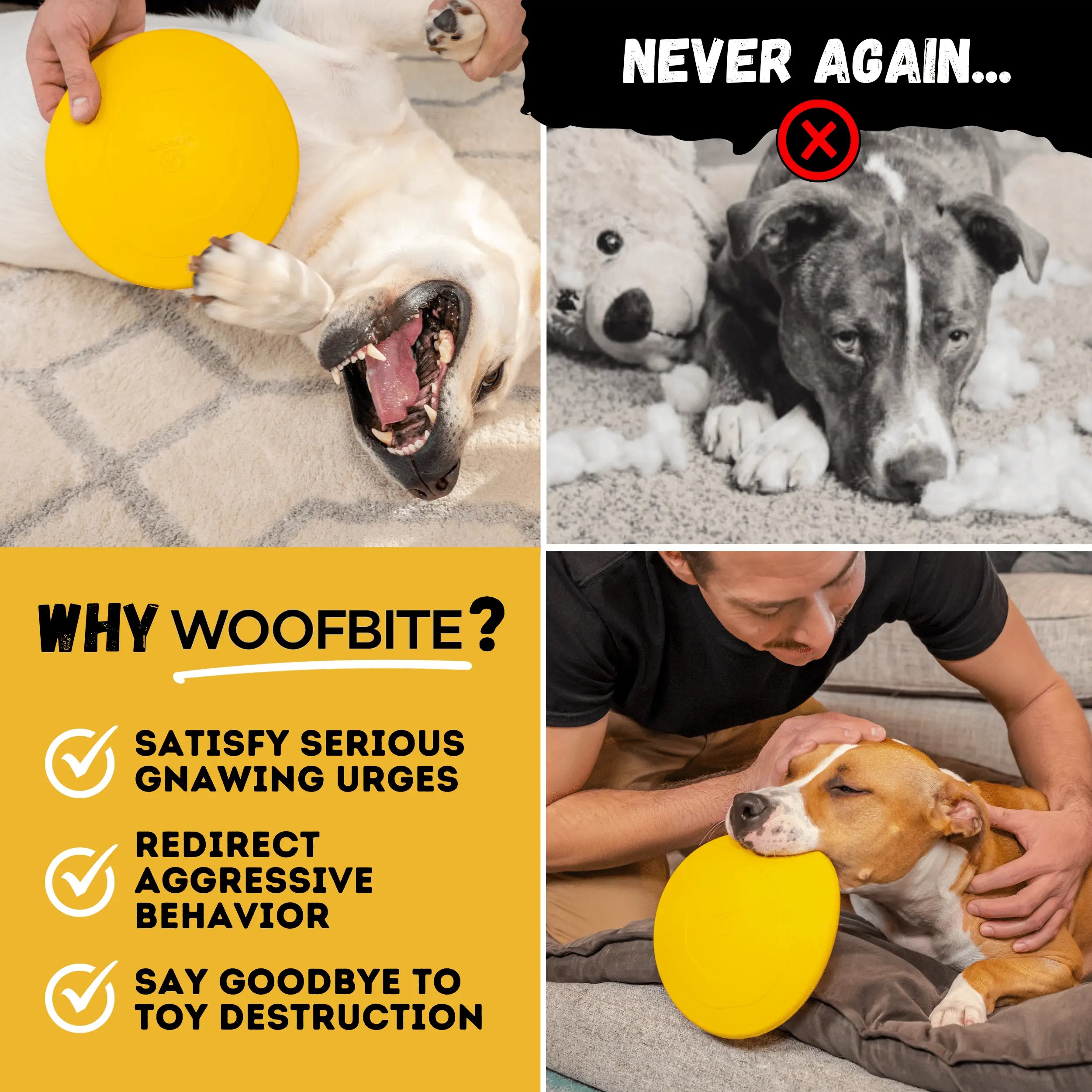 Air Disc Monster K9 Dog Toys