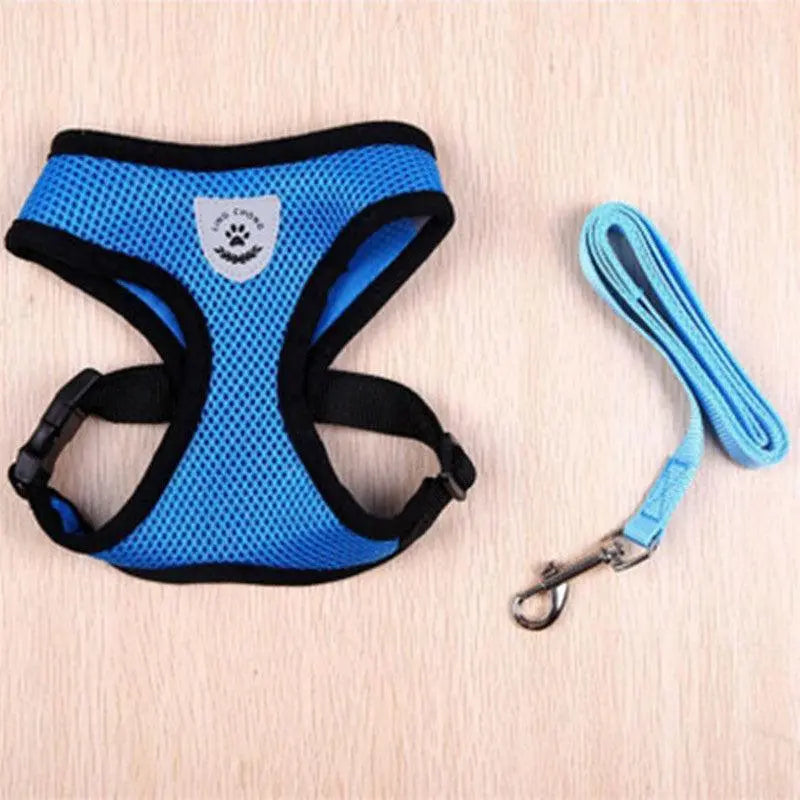 Comfort Mesh Dog Vest Harness - Stylish And Breathable Dog Chest Harness