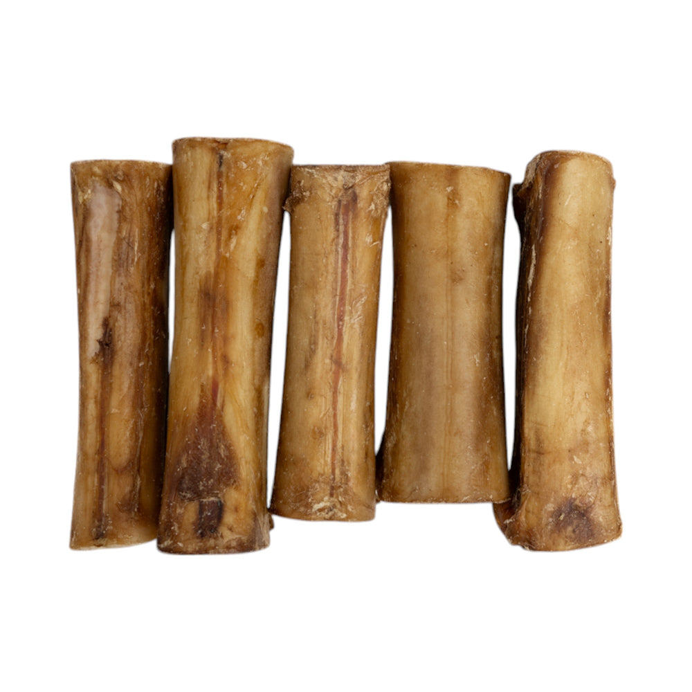Country Living 5”-6” Beef Center Cut Bones for Dogs – 5 Count Bag – All-Natural, Long-Lasting Dog Chews – Single-Ingredient, High-Protein, Rawhide-Free – Supports Dental Health