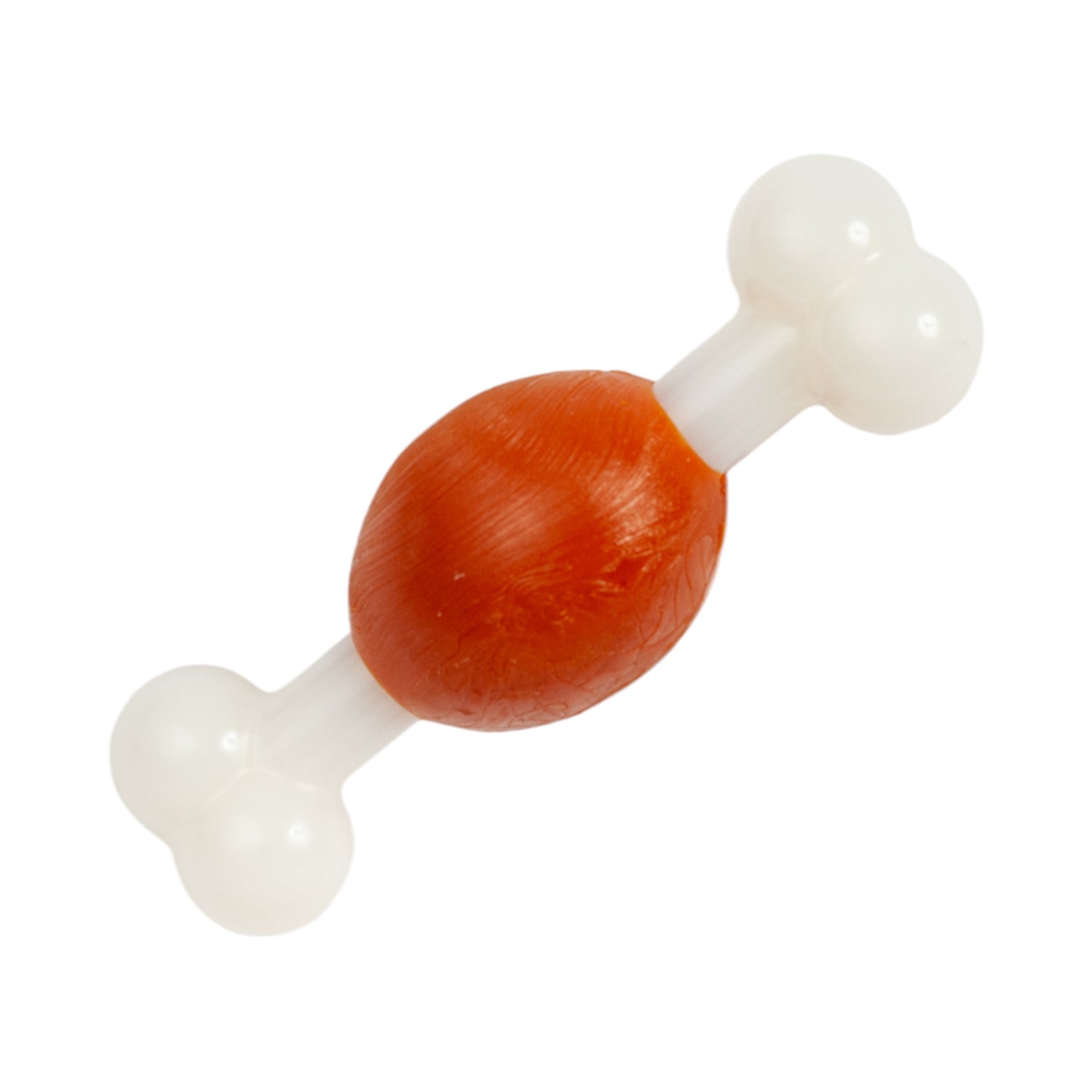 Country Living Beef-Flavored TPR & Nylon Bone Dog Chew Toy for Small Dogs