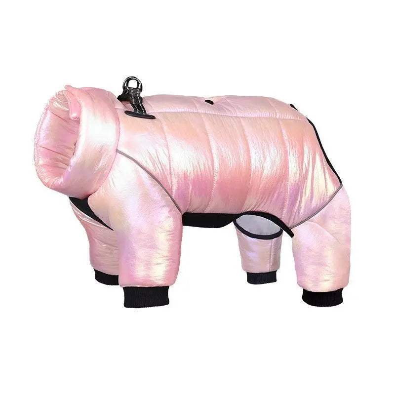 Cozycanine Winter Dog Down Jacket: Waterproof, Lightweight, And Warm Pet Clothing For Dogs Dog Hugs Cat