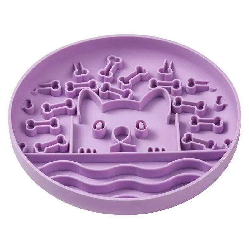 Milou & Lumi Silicone Slow Feeder Lick Mat Dr. Milou