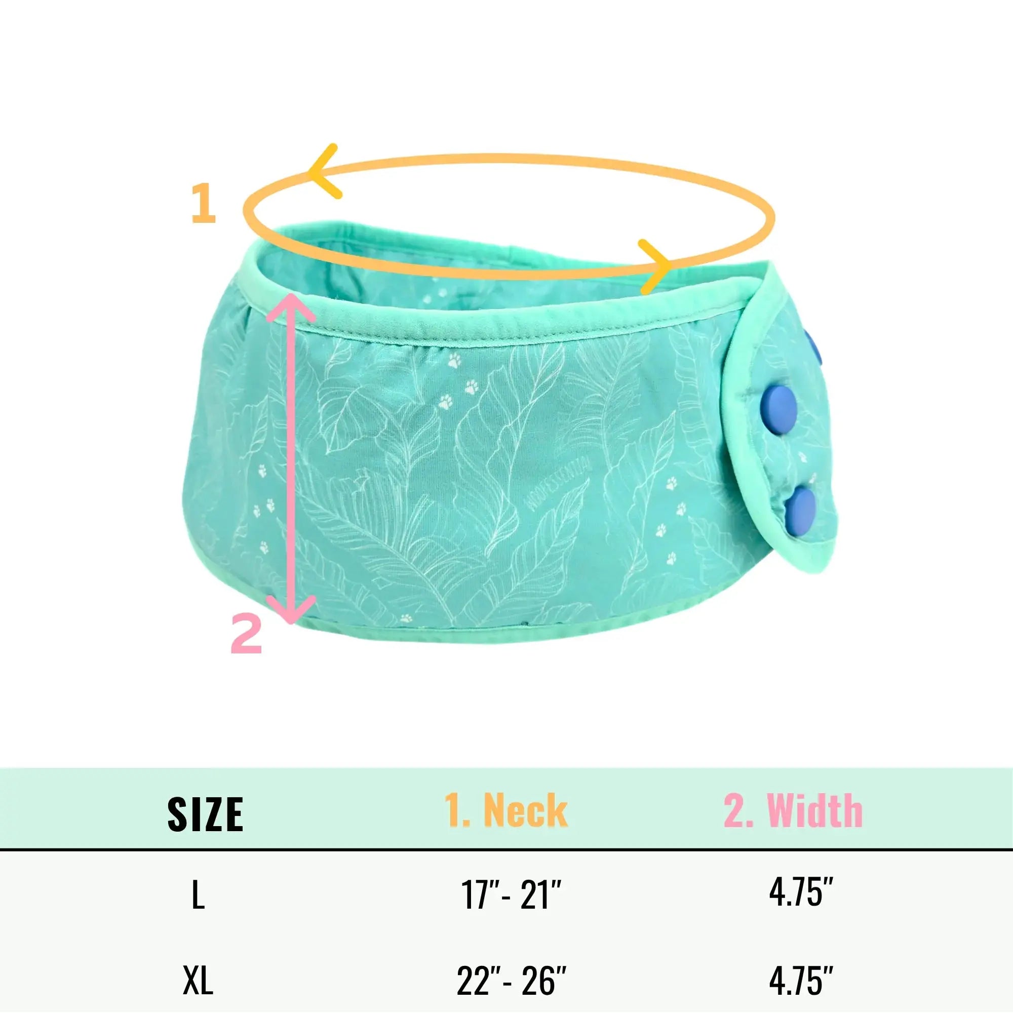 CoolingPals Dog Cooling Neck Gaiter