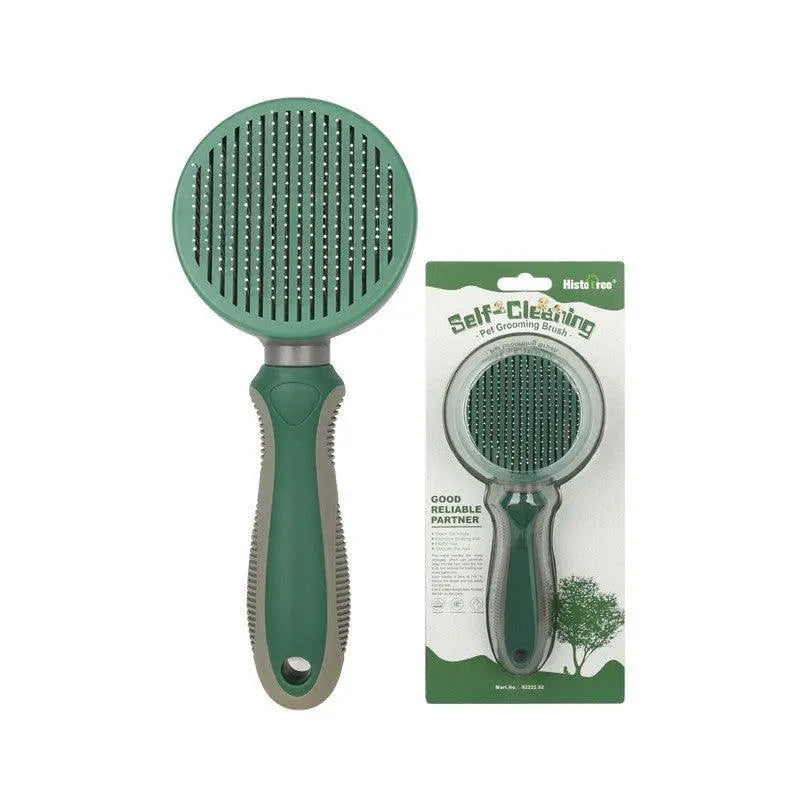 The Hair Whisperer: The Game-Changing Automatic Hair Removal Comb Dog Hugs Cat