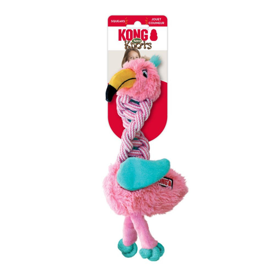 KONG Knots Twists Dog Toy Assorted Characters Small/Medium