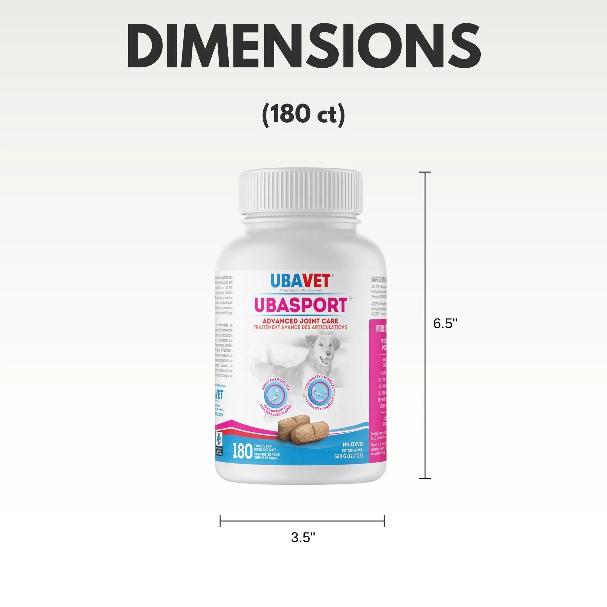 UBAVET UBASPORT Advanced Joint Care Tablets for Dogs & Cats American Pet Supplies