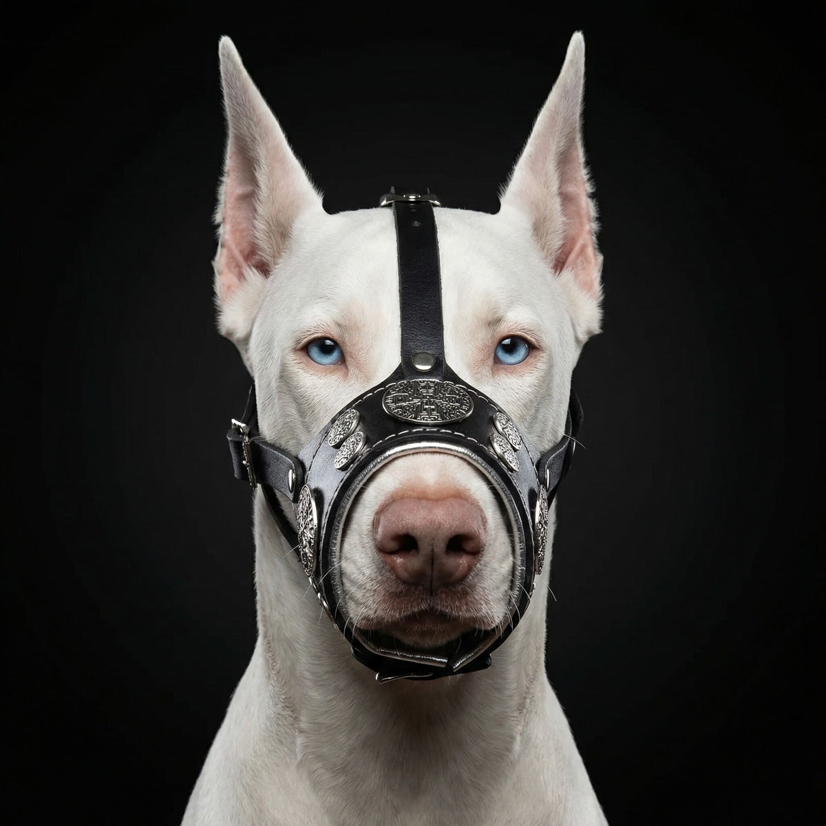 Bestia Hektor Leather Muzzle