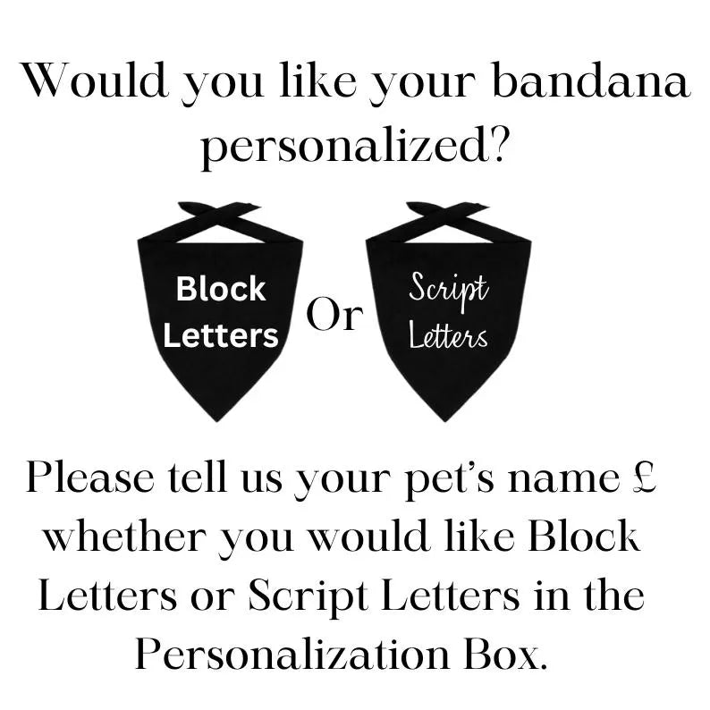 Llama Dog Bandana Happy Tails Outfitters