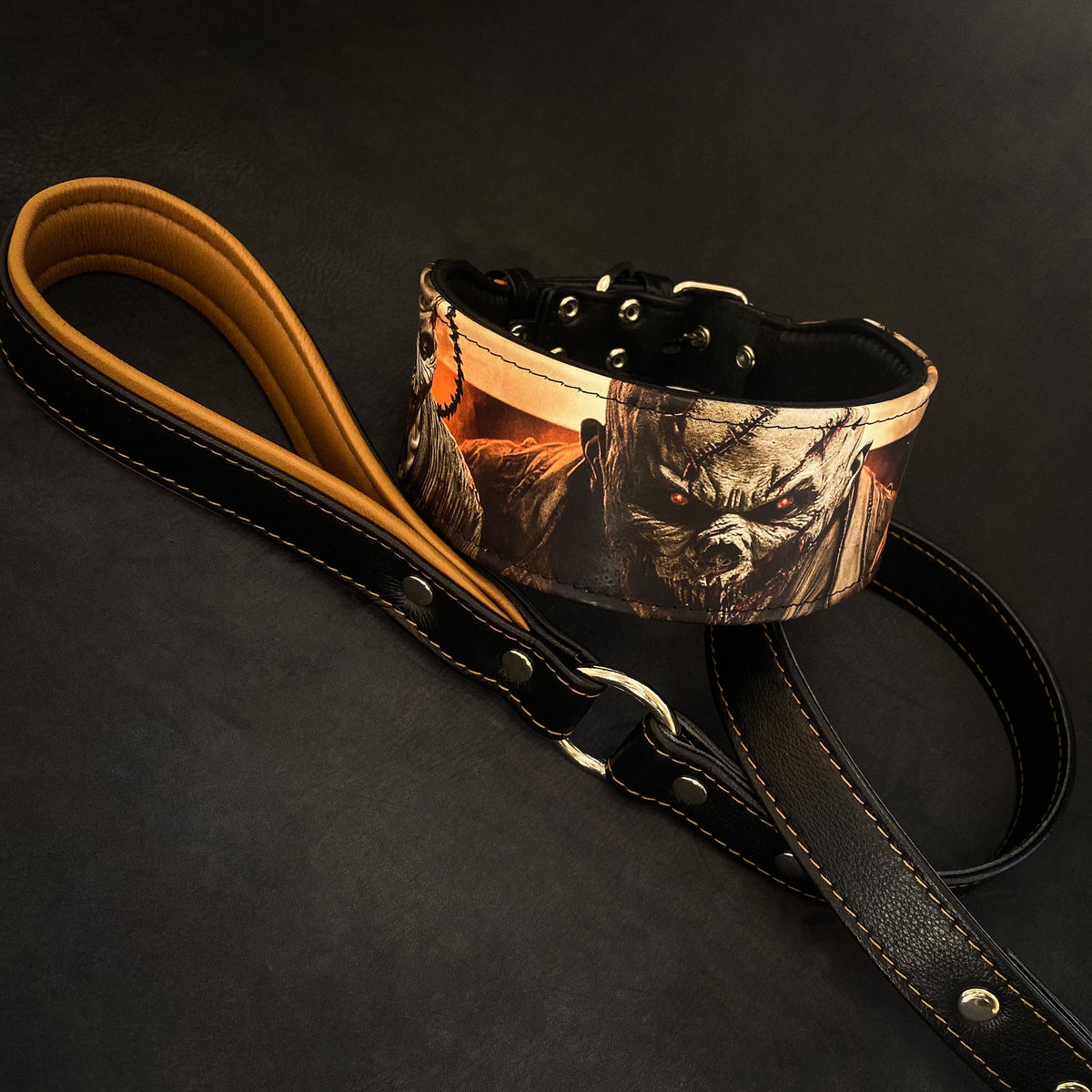 Bestia Scare Leather Dog Collar – Limited Edition