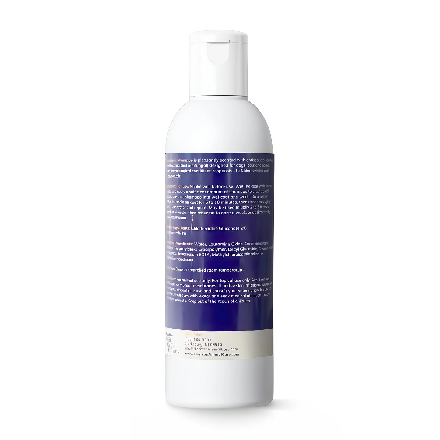 Ketoconazole / Chlorhexidine Medicated Dog Shampoo Horizon Animal Care