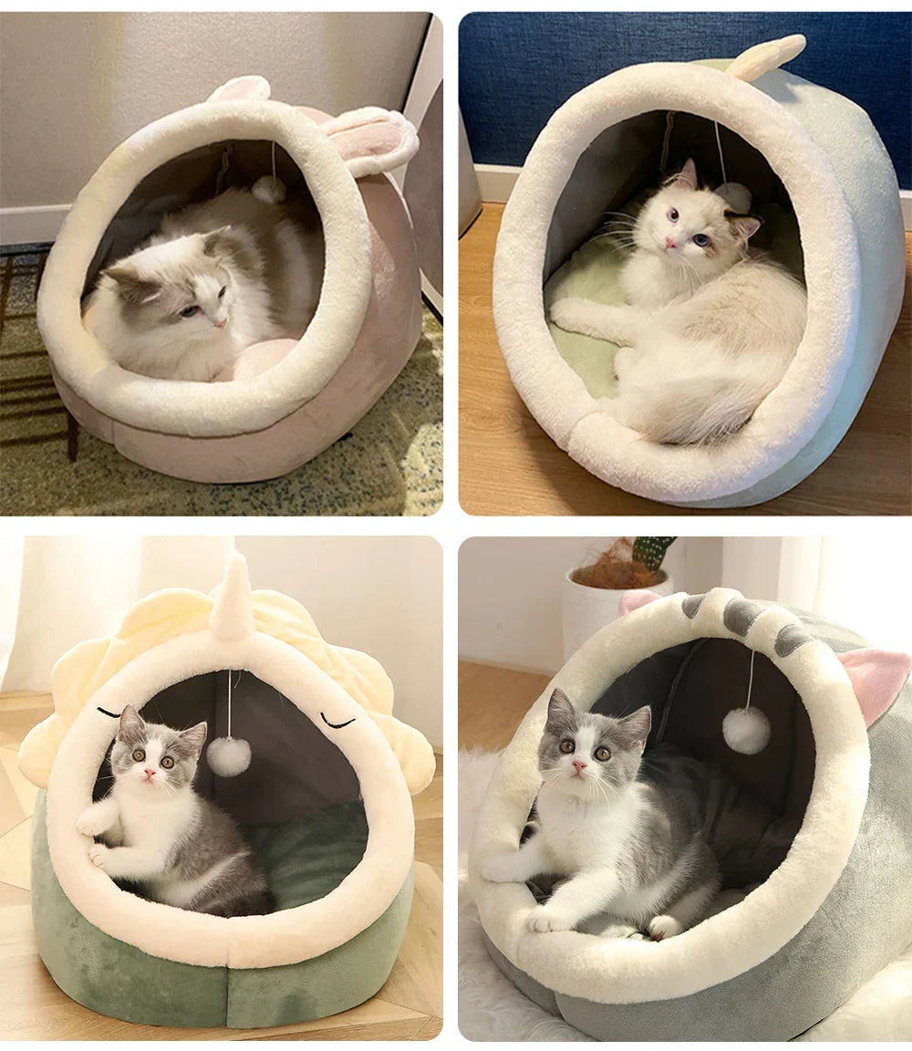 CozyNest Foldable Pet Cave