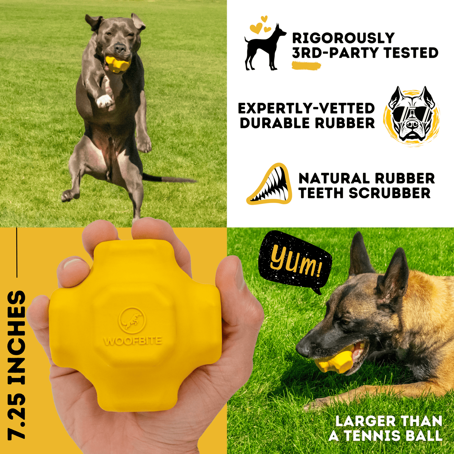 Jumping Jack Monster K9 Dog Toys