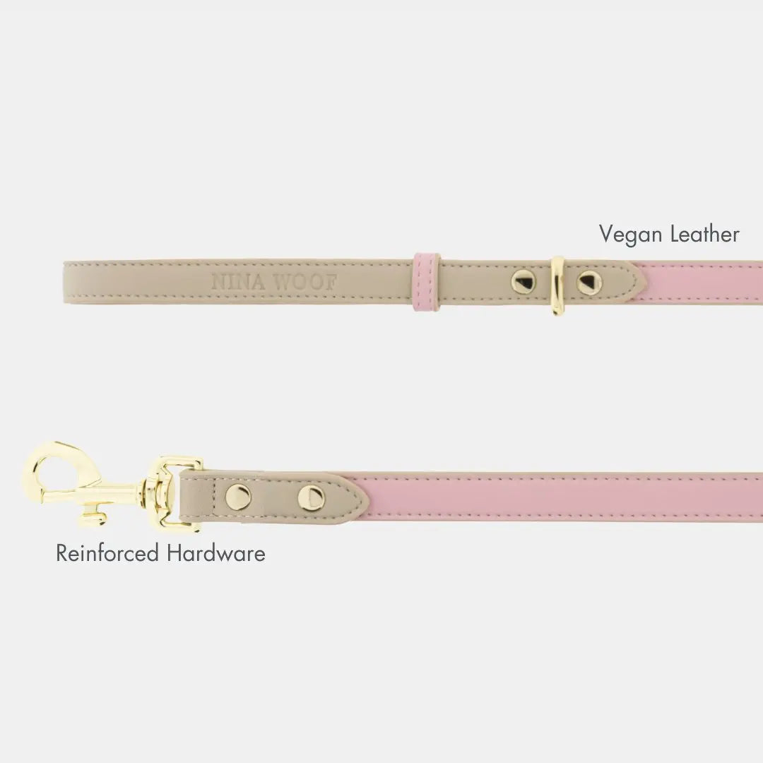 Leash 4ft - Vegan Leather Nina Woof