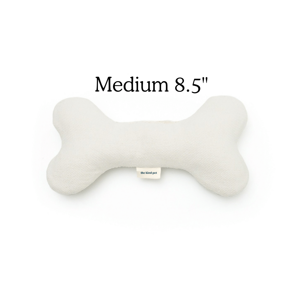 Natural Dog Toy Bundle for Cuddles, Fetch and Tugging - For Medium Sized Dogs