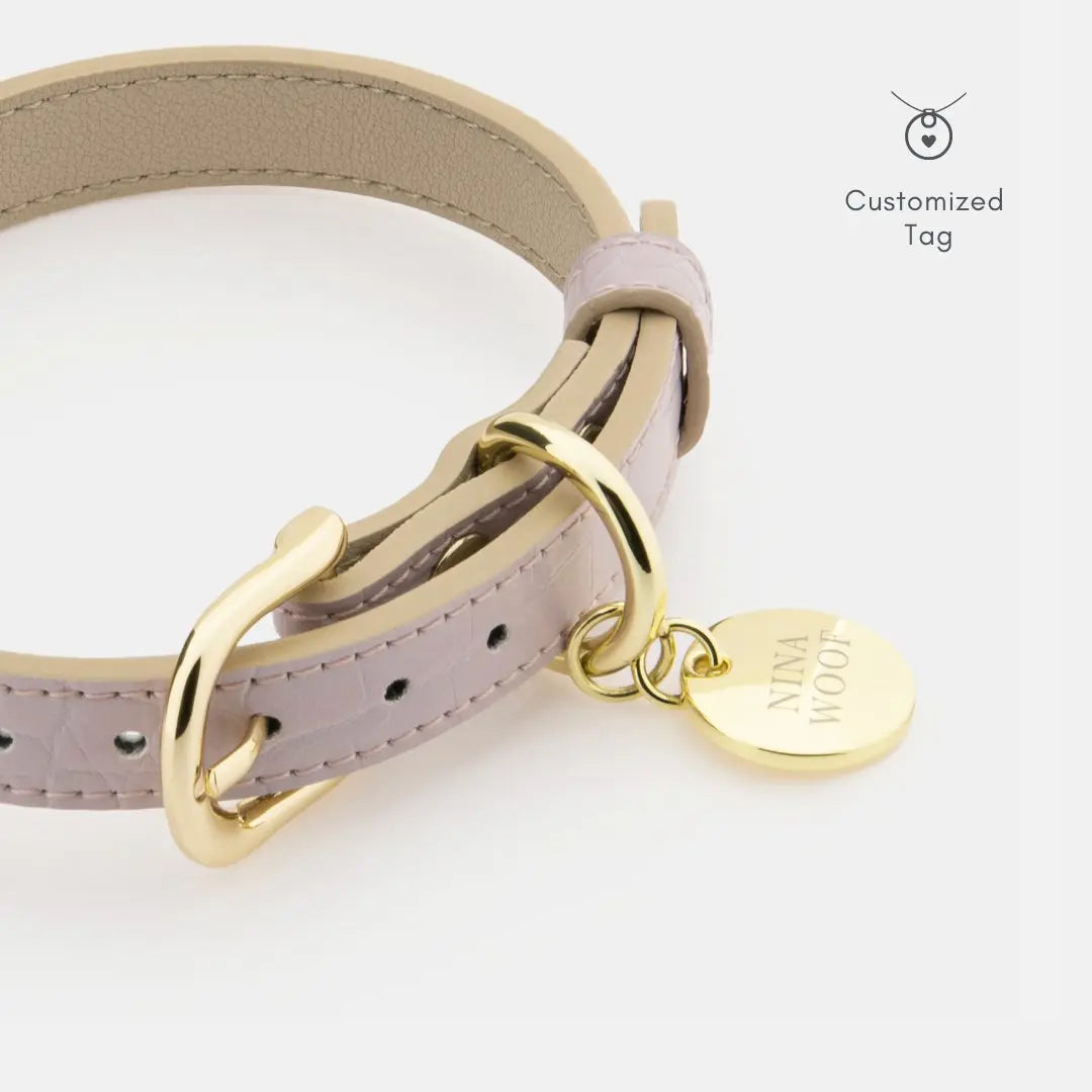 Collar - Vegan Leather - Milan Nina Woof