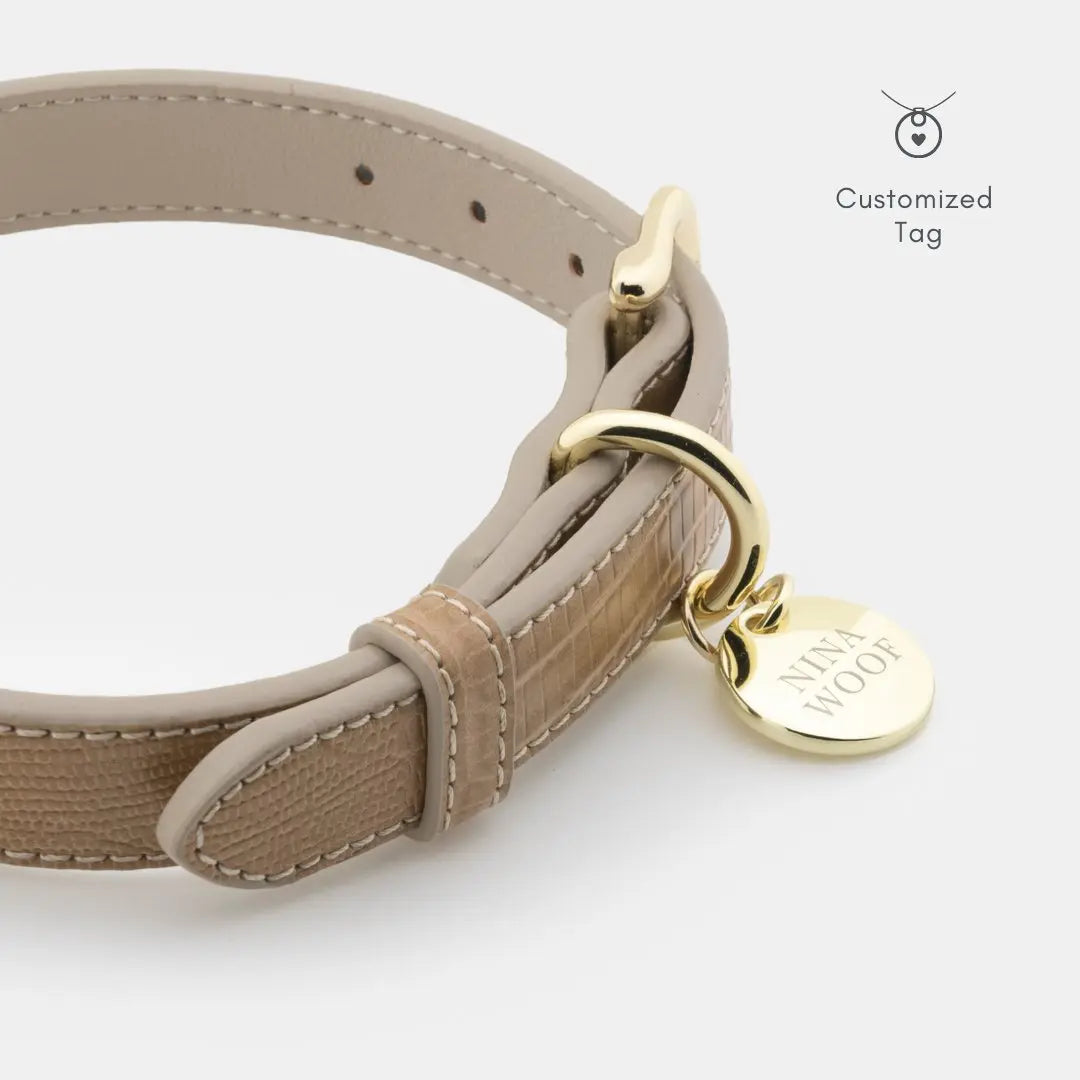 Collar - Vegan Leather - Milan Nina Woof