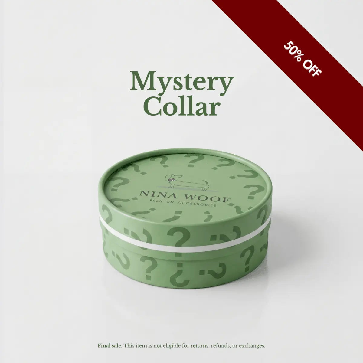 Collar - Vegan Leather Nina Woof