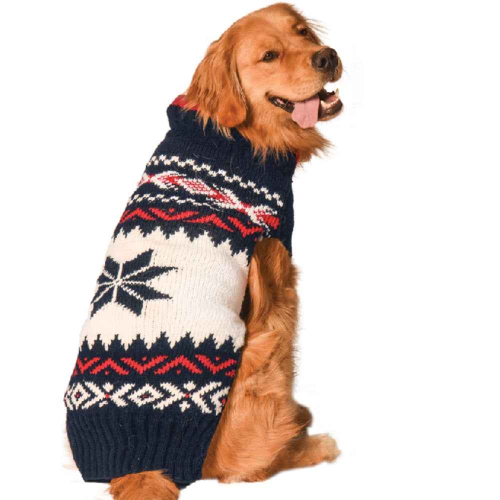 Navy Vail Dog Sweater