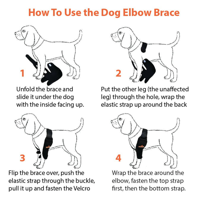 NeoAlly Elbow and Shoulder Brace for Dogs and Cats - Optimal Support for Pet Mobility
