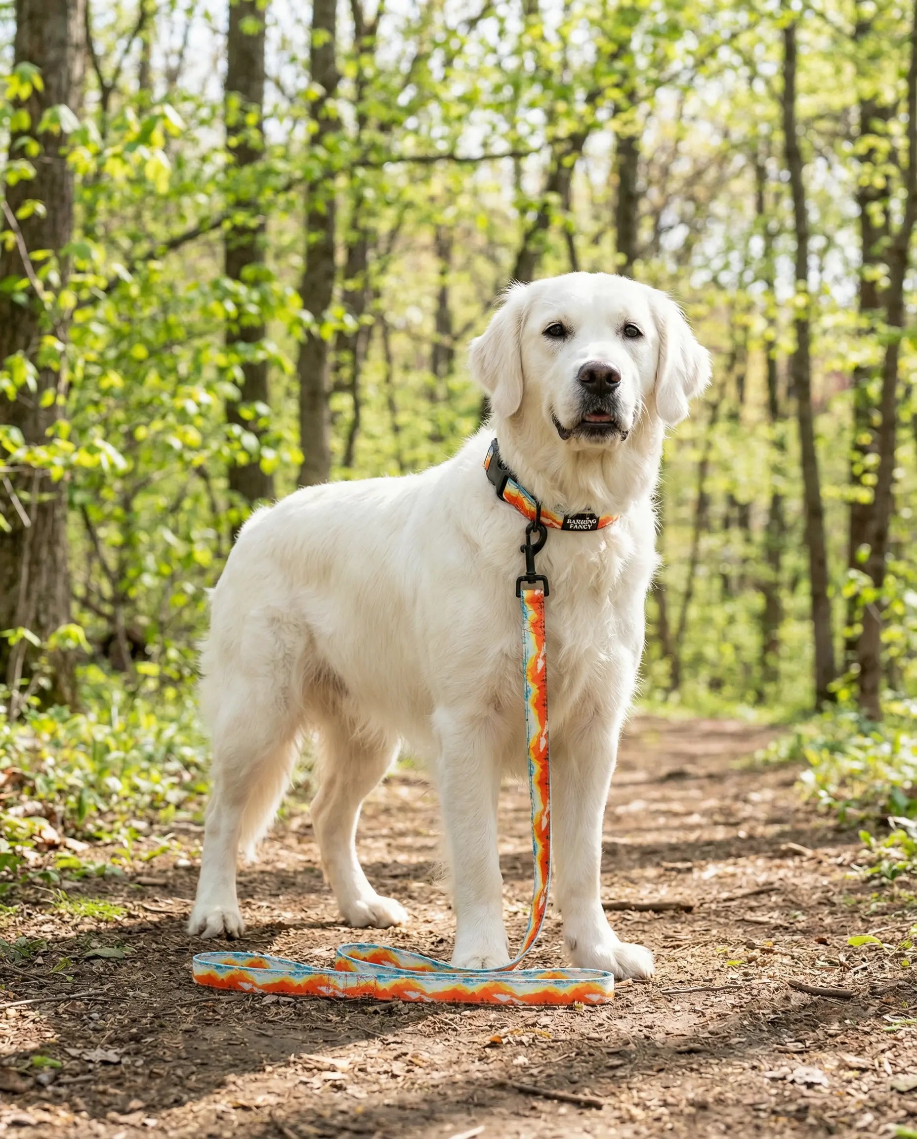 Mountainscape Dog Leash Barking Fancy