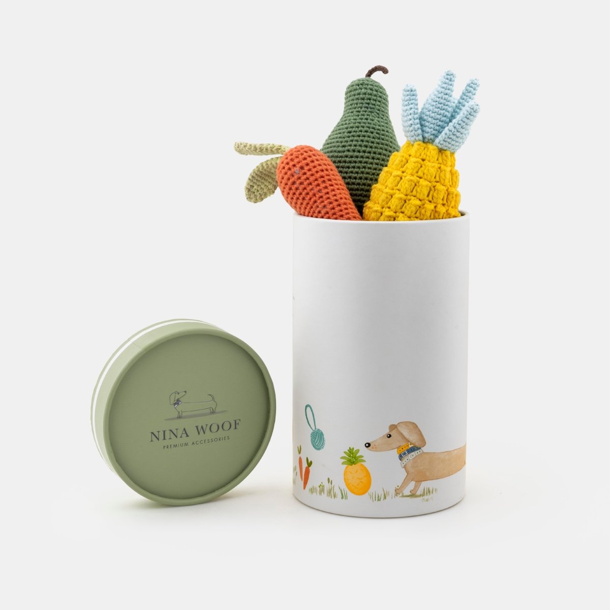 Organic Veggie Toys Bundle Nina Woof