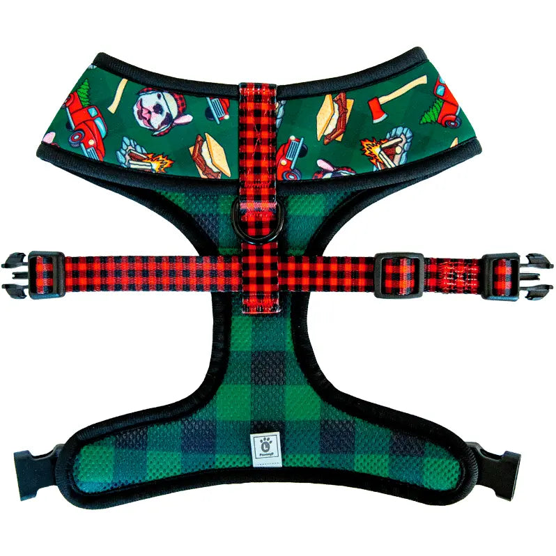 Lumbersnack Reversible Harness Pawmigo