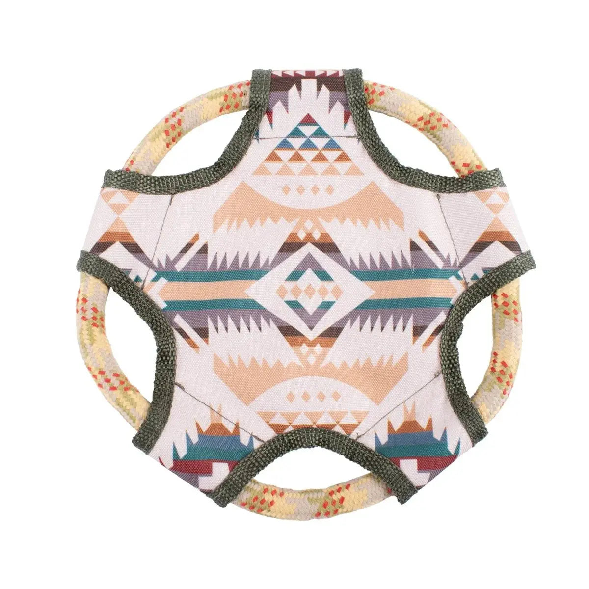 Pendleton Flying Disc Rope Dog Toy-K9 Outdoors