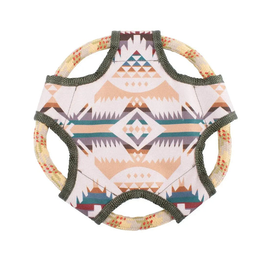 Pendleton Flying Disc Rope Dog Toy-K9 Outdoors
