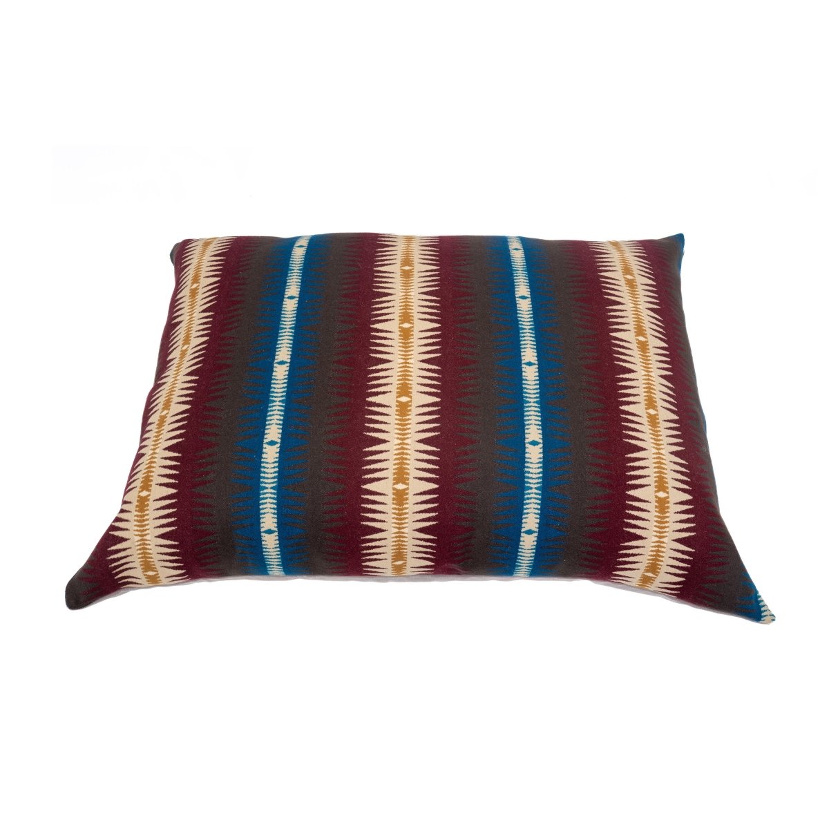 Pendleton Heritage Wool Pet Bed shown with dog