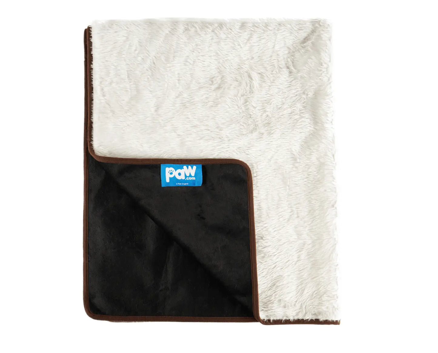 PupProtector™ Summer Short Fur Waterproof Throw Blanket - Polar White Paw.com