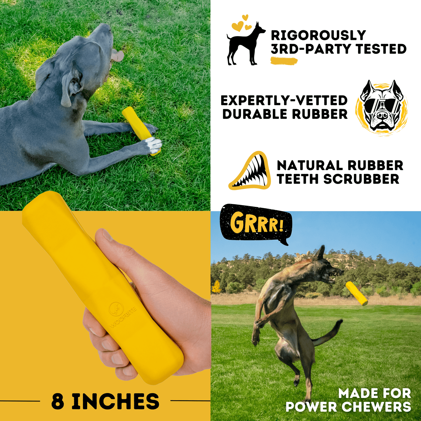 Power Stick Monster K9 Dog Toys