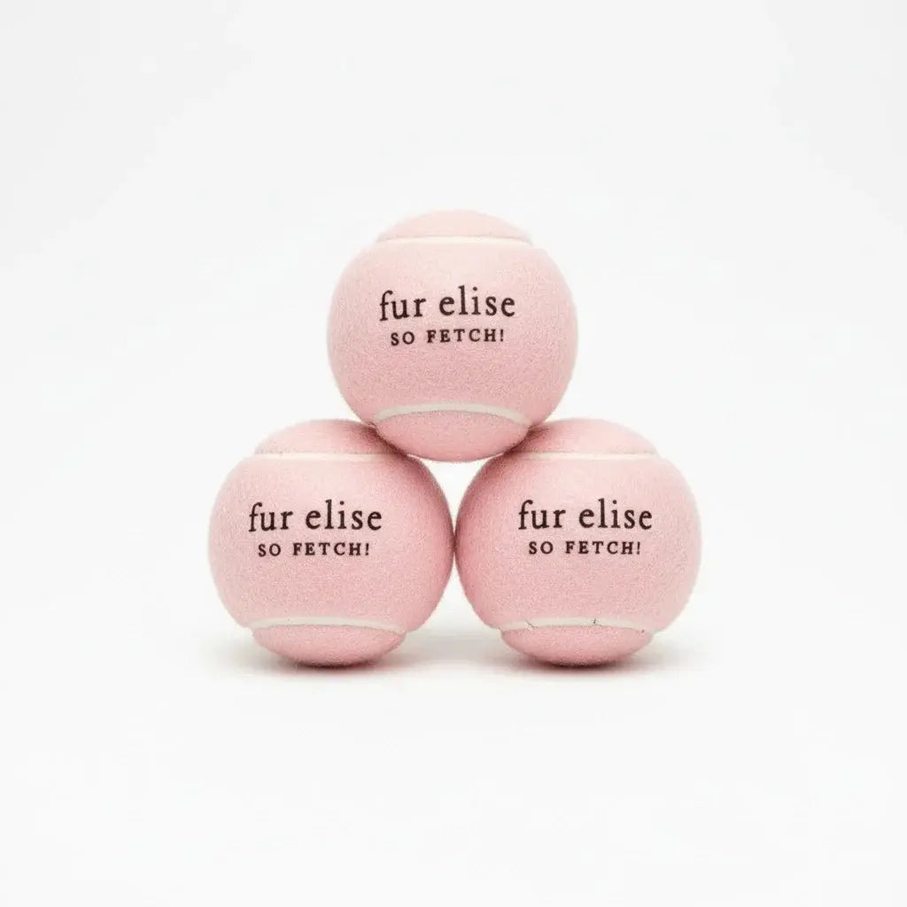 So Fetch! Tennis Ball Pack of 3 - Blush - K9 Outdoors