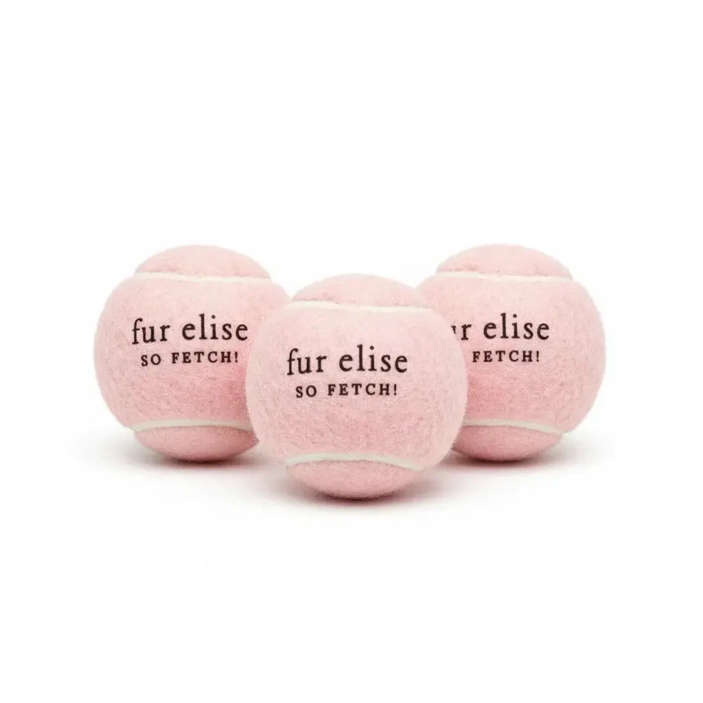 So Fetch! Tennis Ball Pack of 3 - Blush - K9 Outdoors