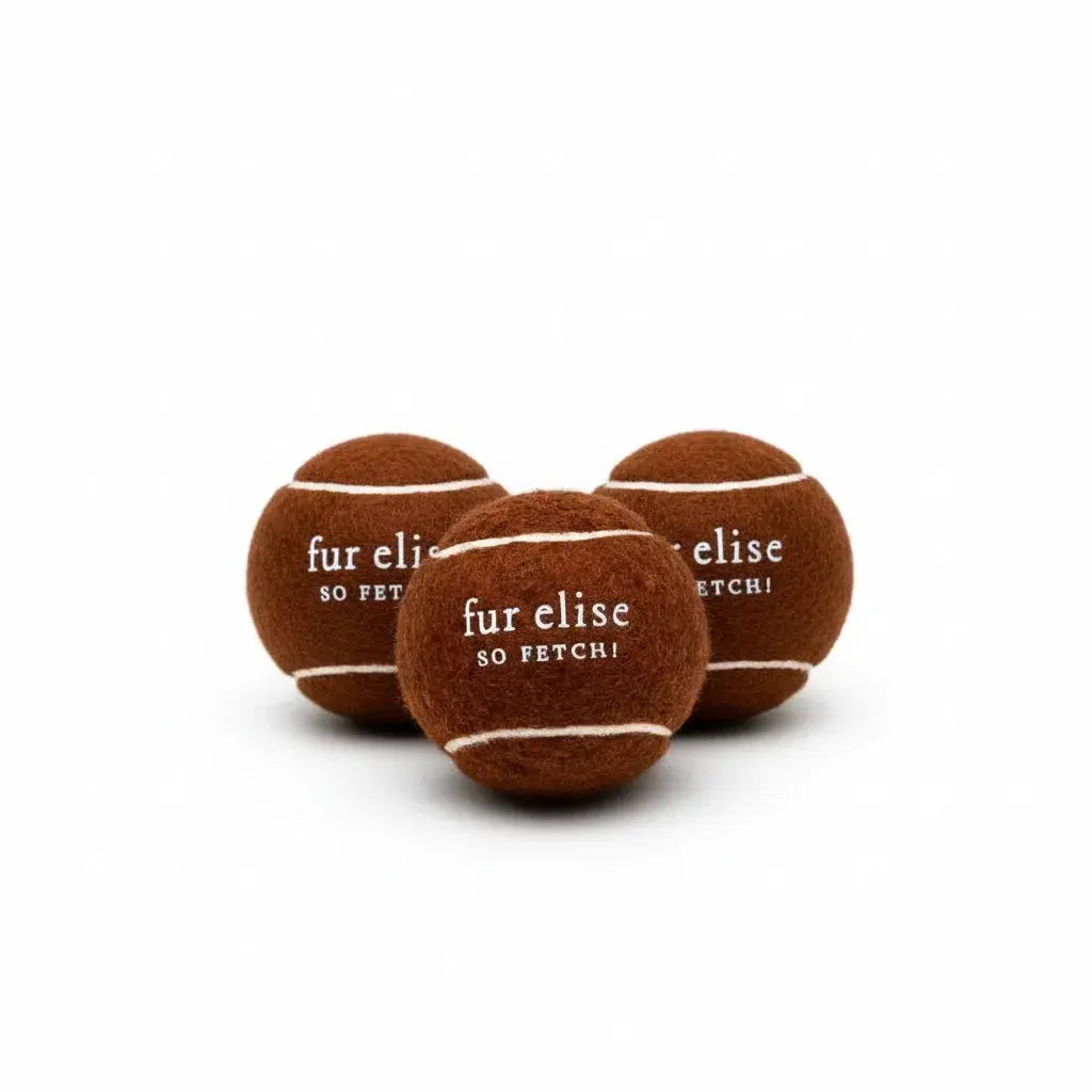 So Fetch! Tennis Ball Pack of 3 - Brune - K9 Outdoors