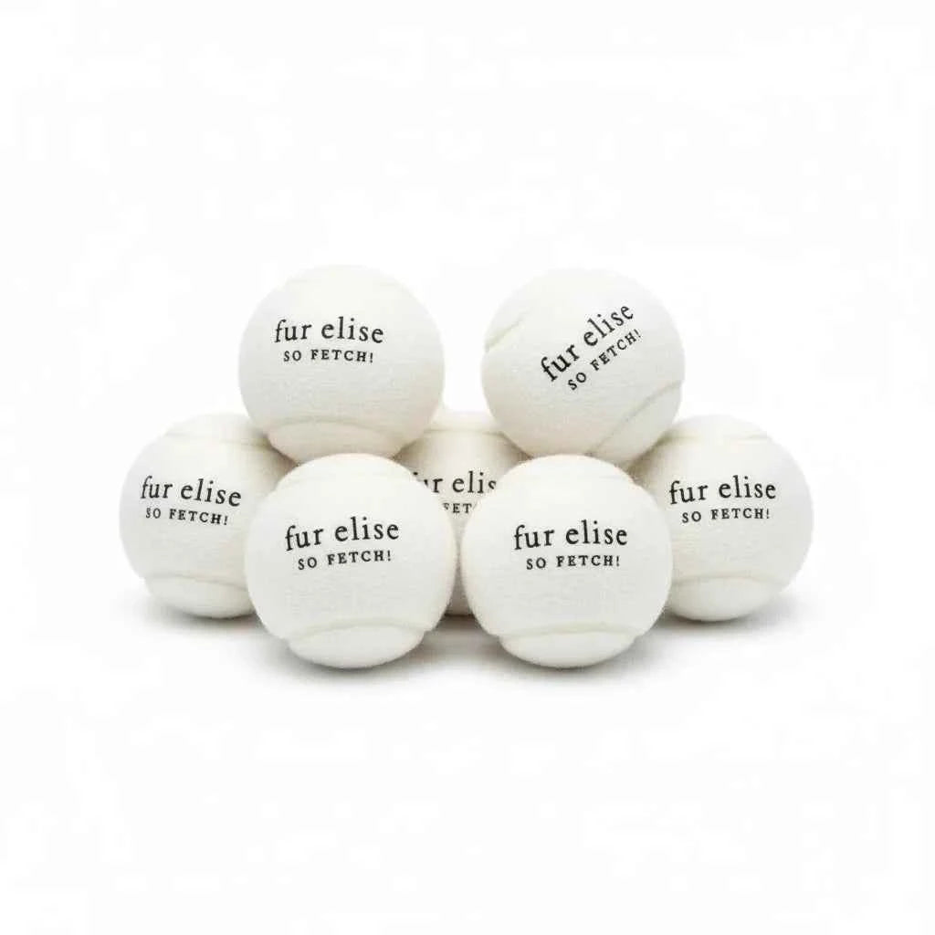So Fetch! Tennis Ball Pack of 7 - Ivory