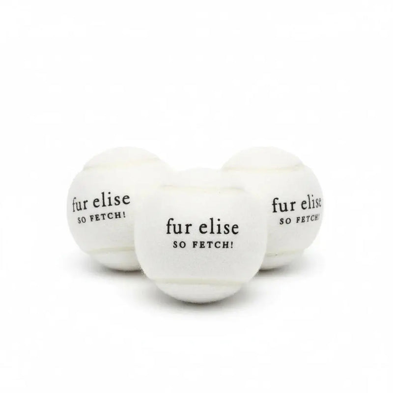So Fetch! Tennis Ball Pack of 3 - Ivory
