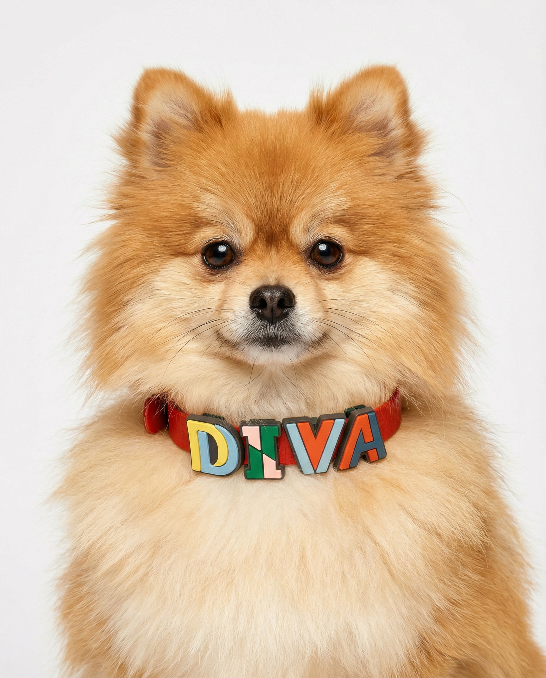 Red Jelly Collar - Waterproof Collar For Small Dogs