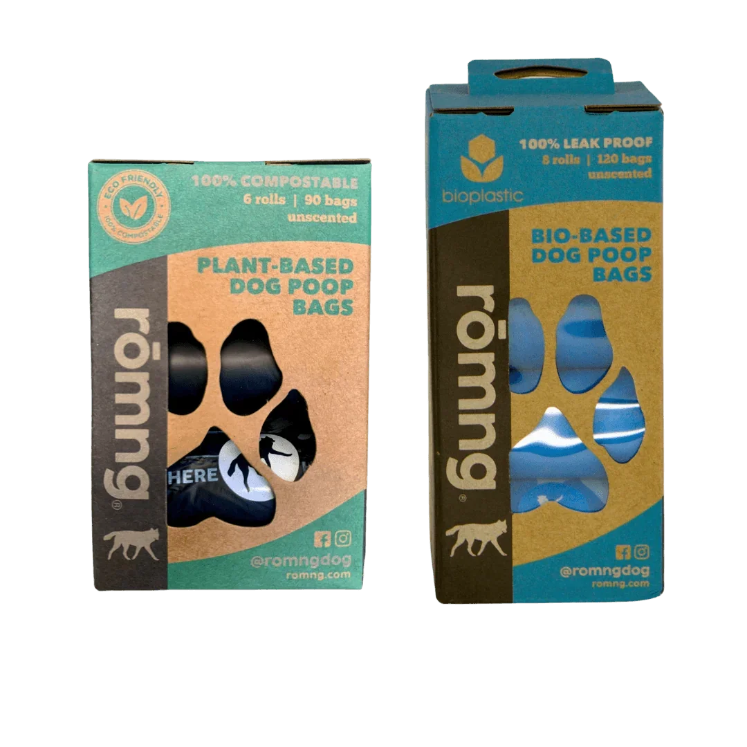 trial pack – bio-based + compostable poop bags