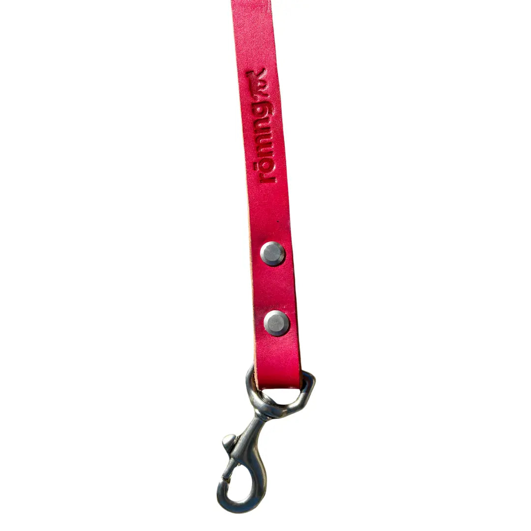 handmade leather dog leash