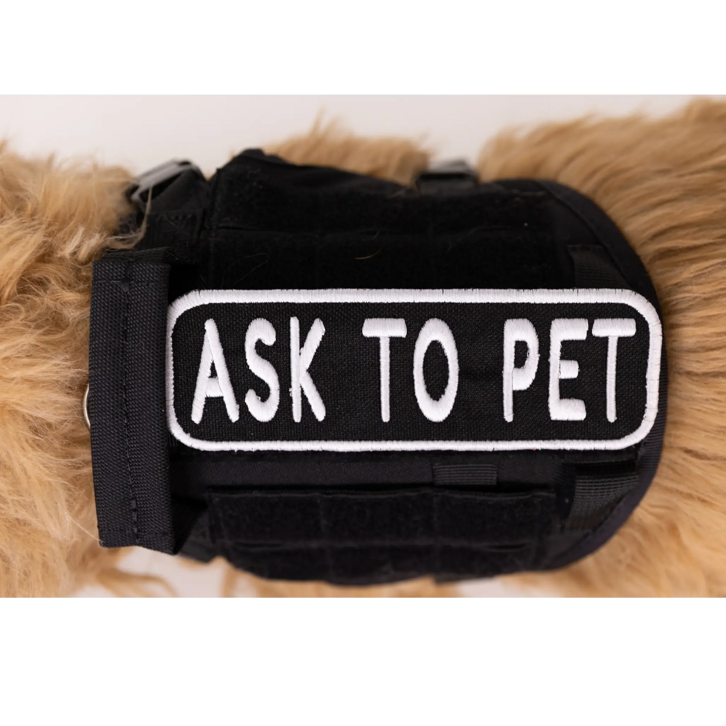 Ask to Pet 2x6 Patch K9 Sport Sack
