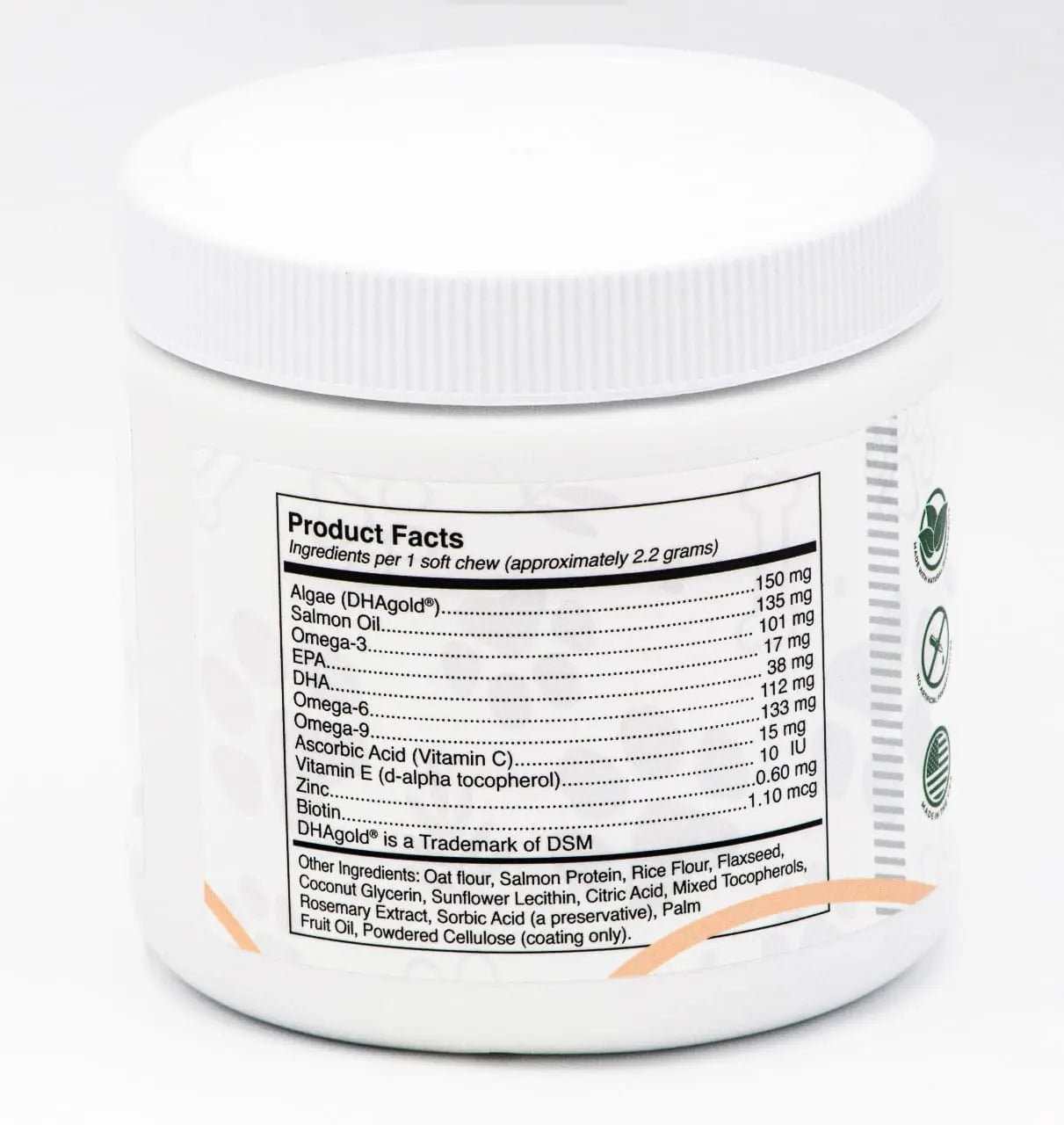 Radiant Refuge Skin & Coat Chews My Dog Sanctuary
