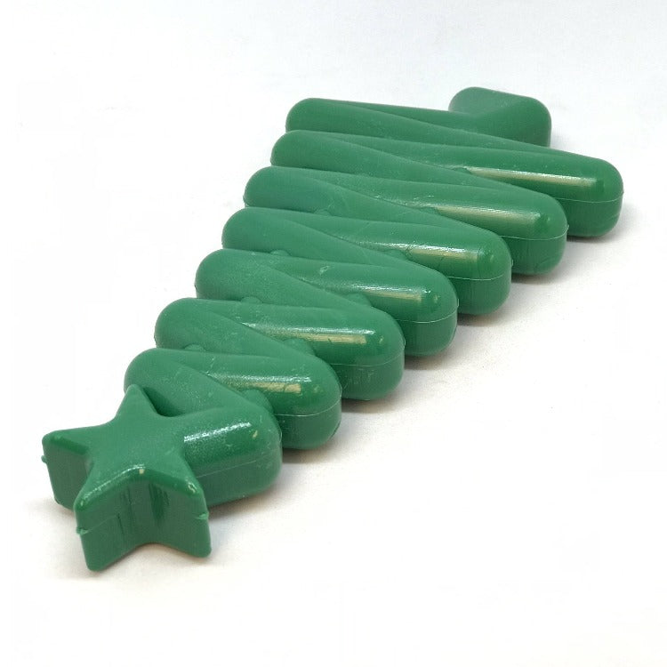 Christmas Tree Nylon Dog Chew Toy for Aggressive Chewers | USA Made & FDA Compliant by SodaPup/True Dogs, LLC