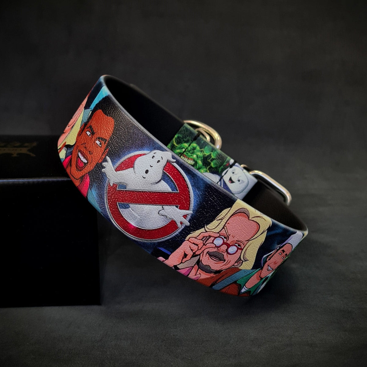 Bestia Ghostbuster Leather Dog Collar – Limited Edition