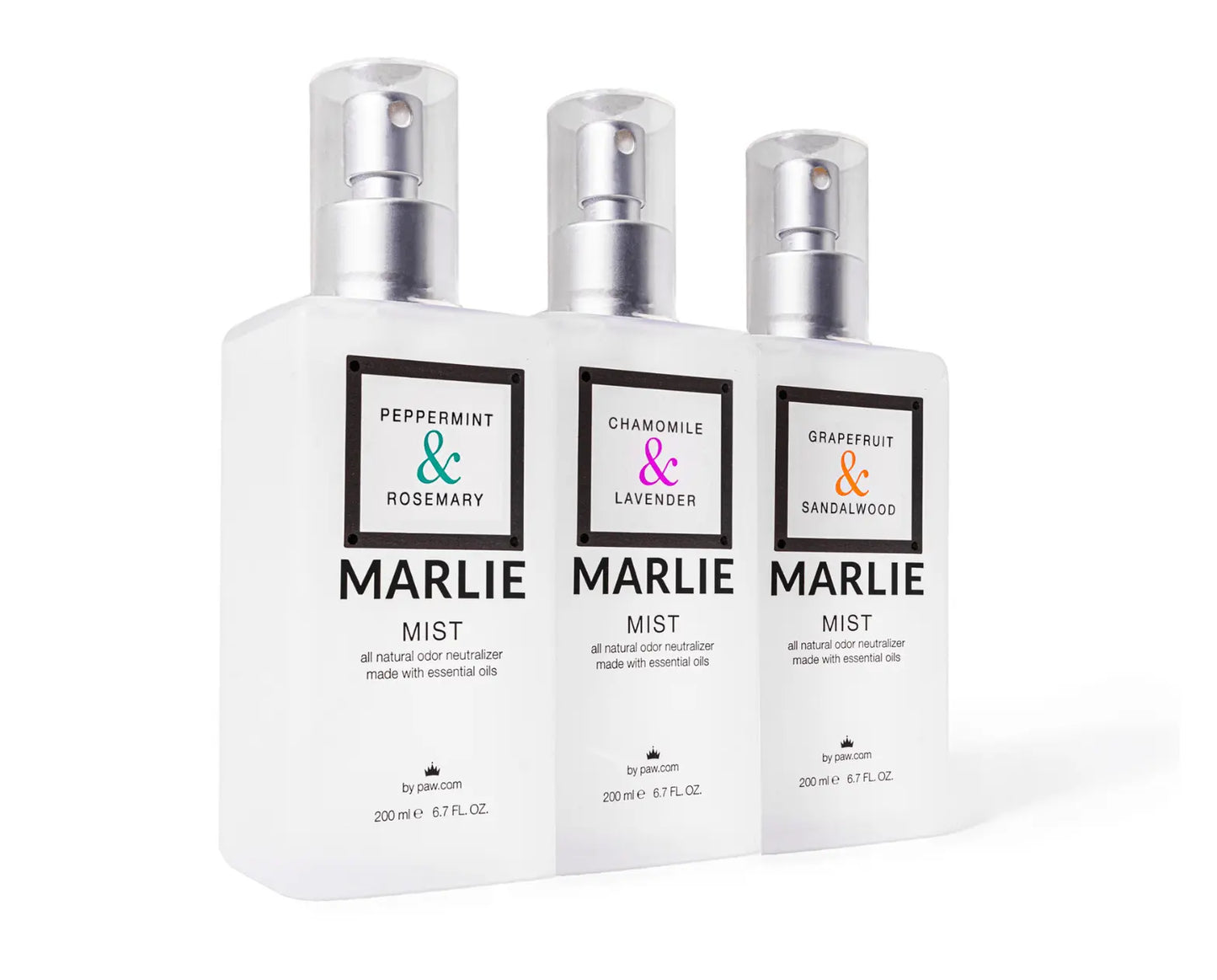 Marlie Mist Pet Odor Eliminator with Essential Oils (3-pack) Paw.com
