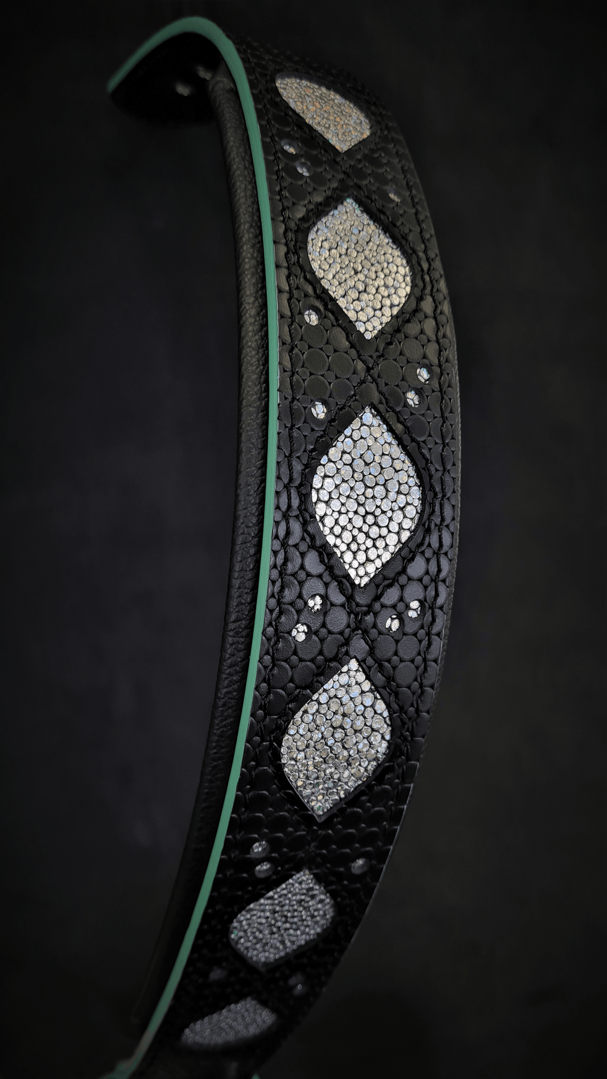Bestia Ariel Leather Dog Collar