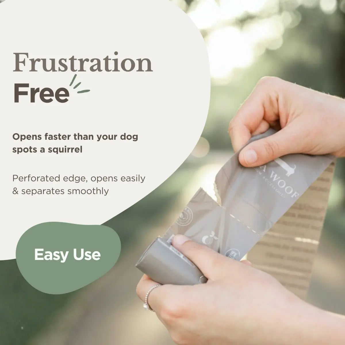 Waste Bags - Biodegradable and Compostable Nina Woof