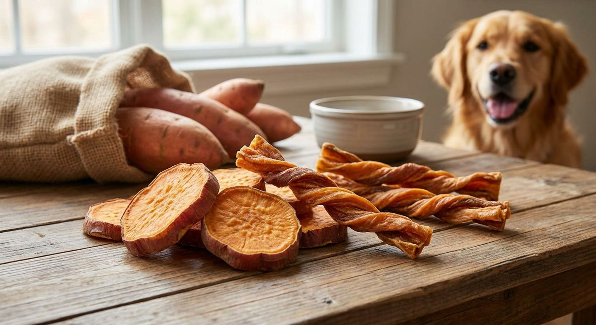 Sweet Potato Dog Chews for Sensitive Stomachs (2026)