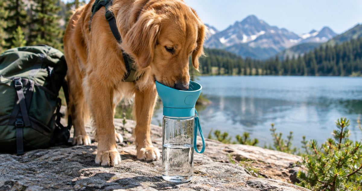 How long does a dog travel water bottle keep water cold?