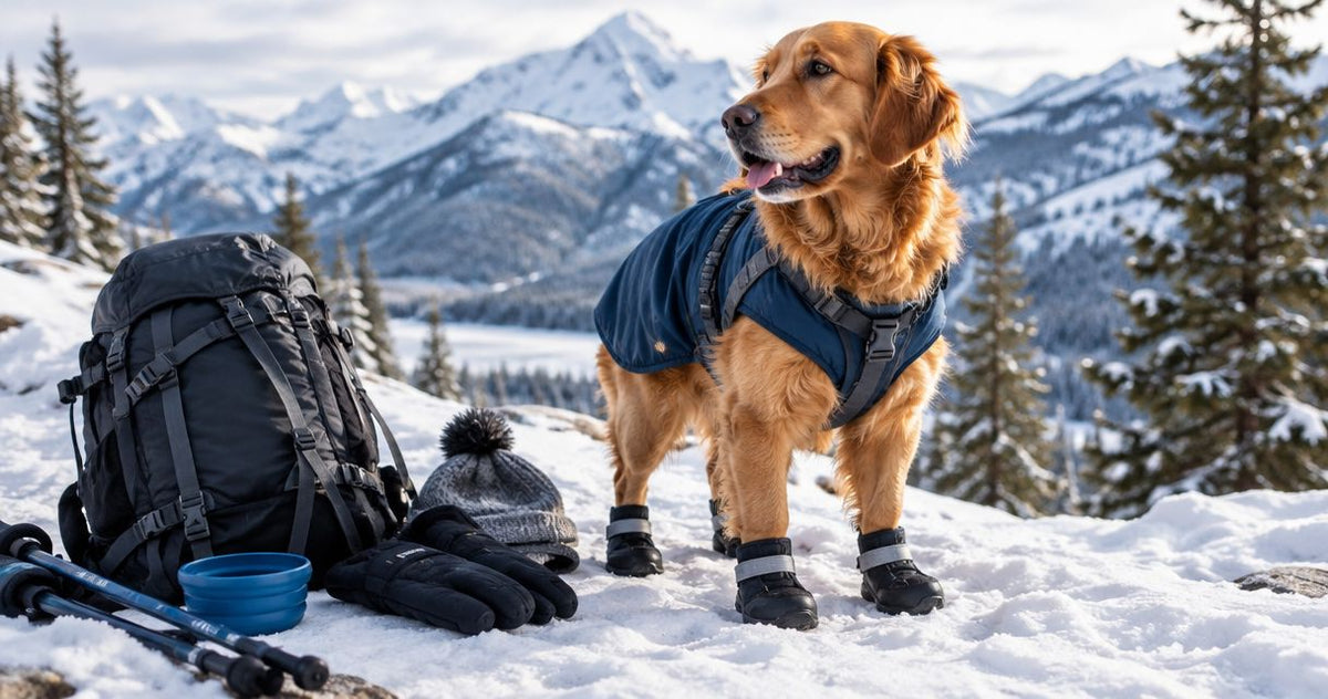 How much does it cost to outfit a dog for winter trail hikes?